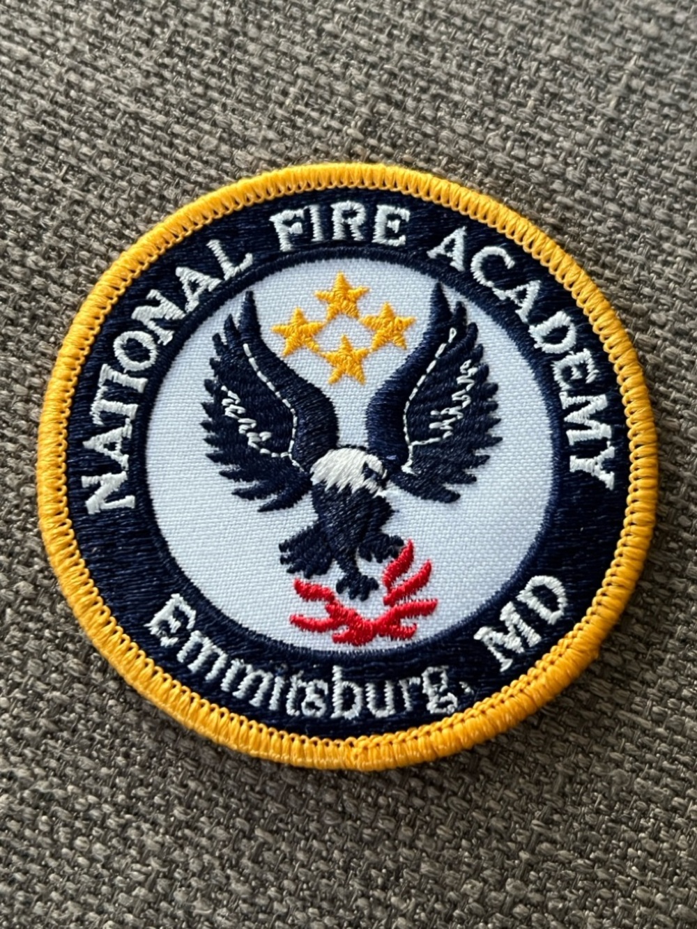 NEW Emmitsburg MD National Fire Academy Fire Patch